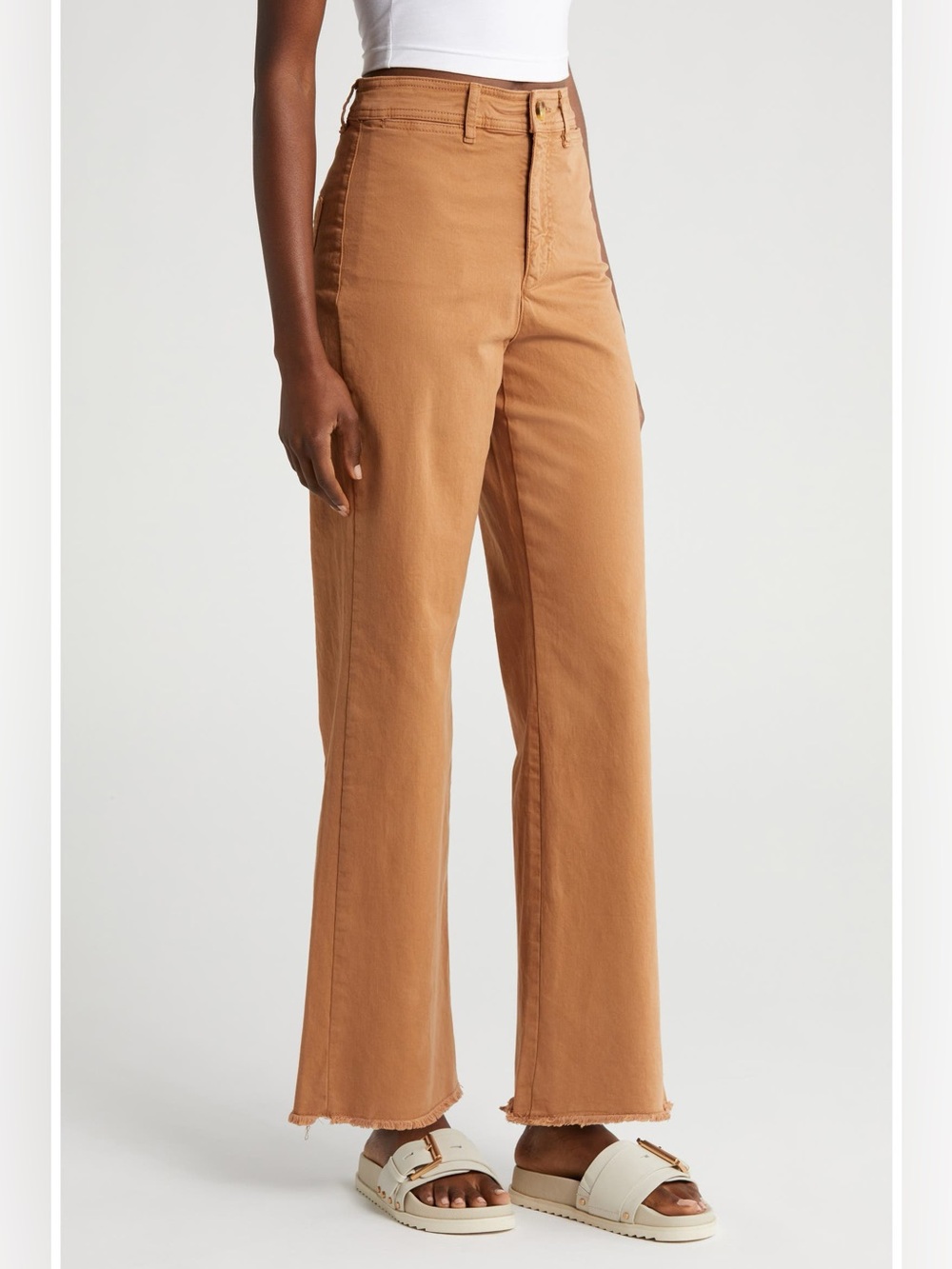 Marine Layer Bridget Raw Hem